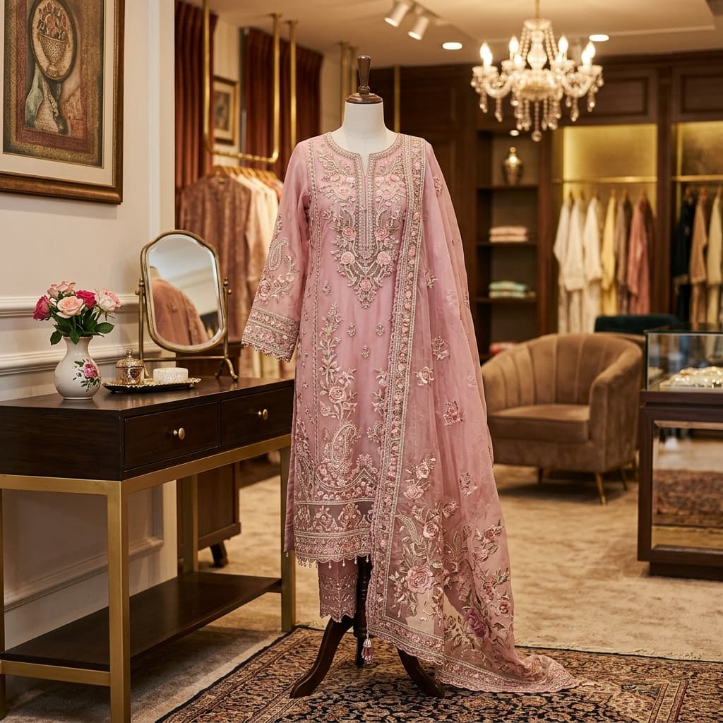 Casual Linen Stitched Suit